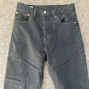 Levi’s 501 High Rise Black Jeans